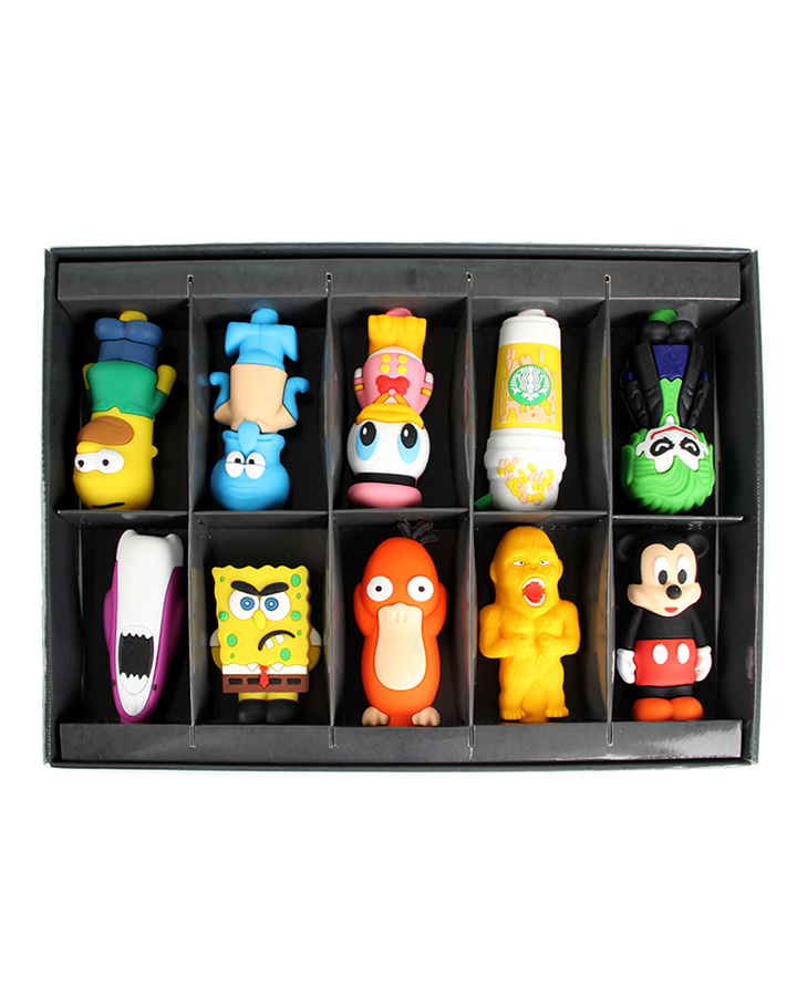 720_900 1Silicone Smoking Pipe Glass Bowl Smoking Water Pipe Tobacco Smoking Accessories Mix Designs