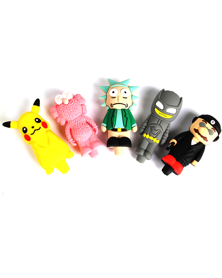 720_900 2Silicone Smoking Pipe Glass Bowl Smoking Water Pipe Tobacco Smoking Accessories Mix Designs