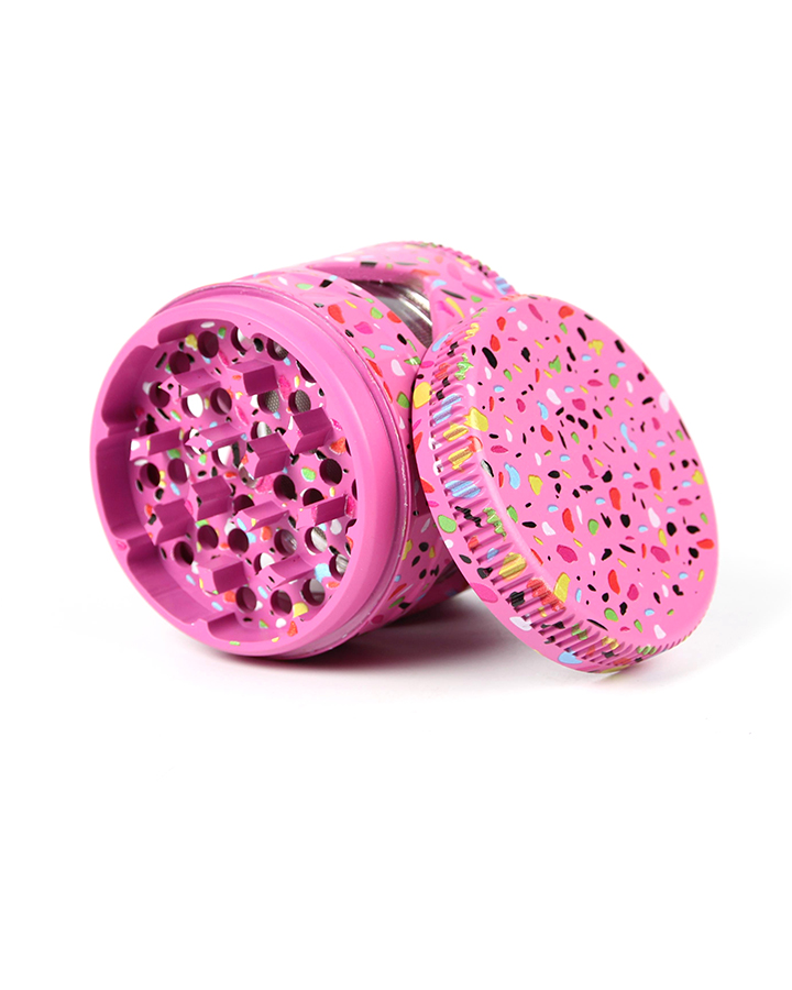 720_900 463MM Herb Grinder 4 Parts Printing Weed/Tobacco Grinder Smoking Accessories
