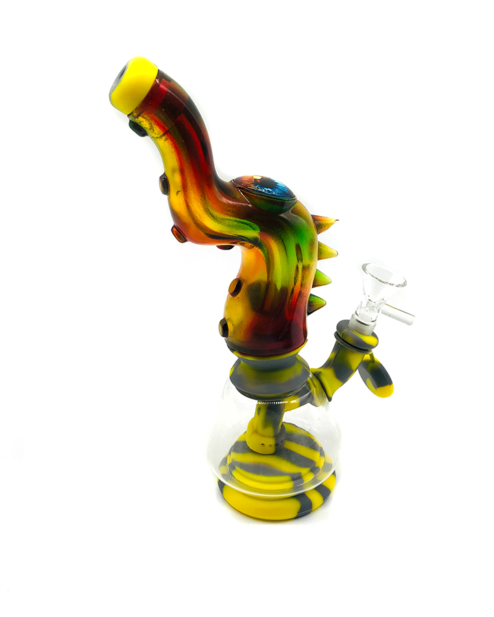 720_900 4silicone and glass bong
