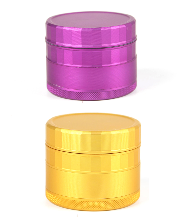 720_900 555MM Aluminium Herb Grinder 4 Parts Rubber Printing Weed/Tobacco Grinder Smoking Accessories