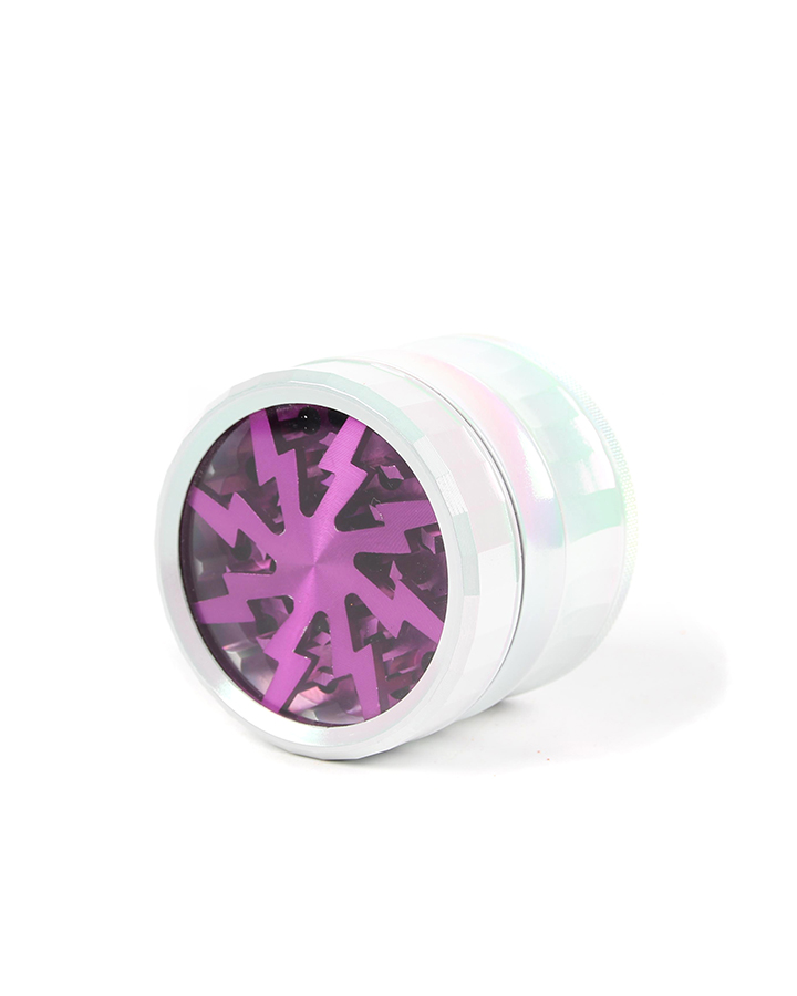 720_900 563MM Herb Grinder 4 Parts White Color Weed/Tobacco Grinder With Flash Window Smoking Accessories