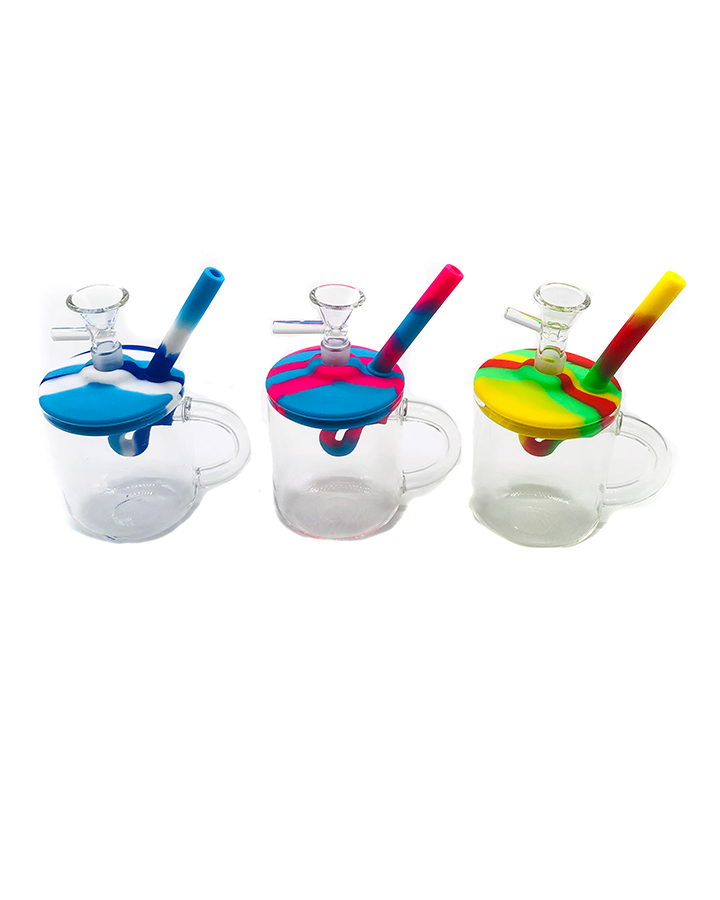 720_900-恢复的1Silicone&Glass Smoking Bong Glass Bowl Cup Type Smoking Water Pipe Tobacco Smoking Accessories HN10