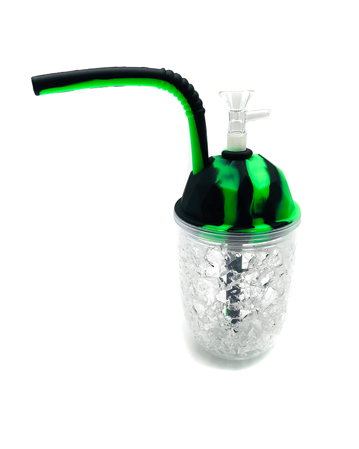 720_900-恢复的2Silicone&Glass Smoking Bong Glass Bowl Cup Type Smoking Water Pipe Tobacco Smoking Accessories HN11