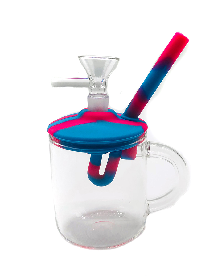 720_900-恢复的3Silicone&Glass Smoking Bong Glass Bowl Cup Type Smoking Water Pipe Tobacco Smoking Accessories HN10