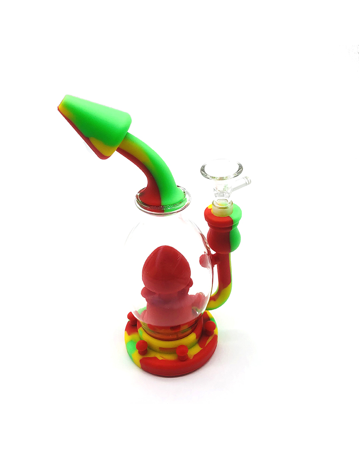 720_900-恢复的5Silicone&Glass Smoking Bong Glass Bowl Smoking Water Pipe Tobacco Smoking Accessories HN20