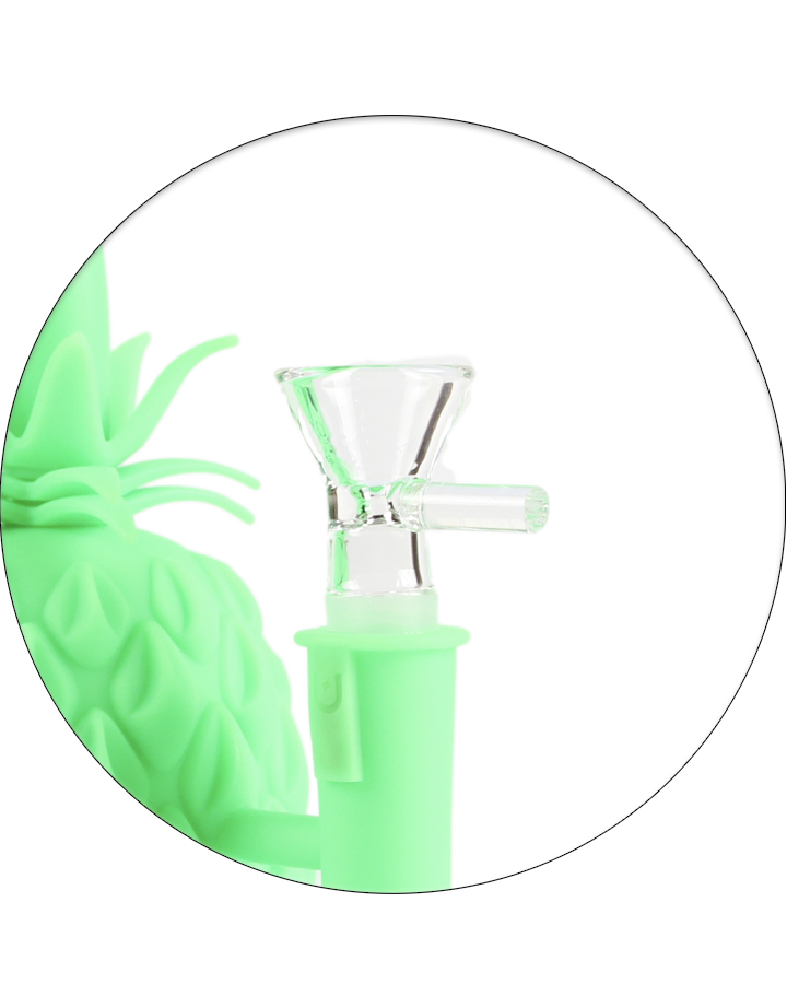 720_900-恢复的5Silicone Smoking Bong Glass Bowl Pinapple Type Smoking Water Pipe Tobacco Smoking Accessories HN09