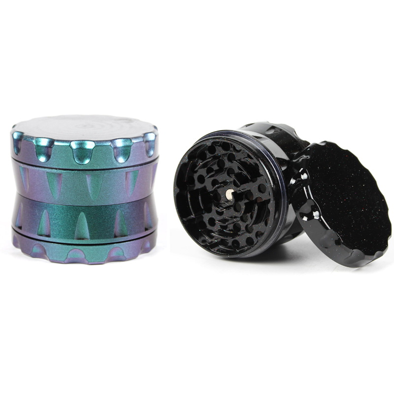 63MM Herb Grinder 4 Parts Star Printing Weed/Tobacco Grinder Smoking Accessories