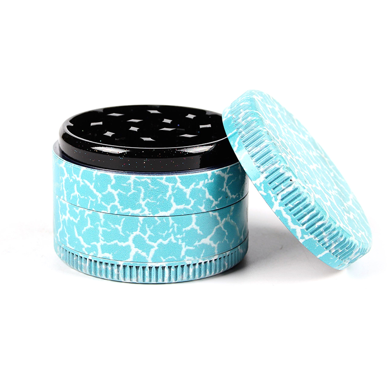 63MM Herb Grinder 4 Parts Craze Printing Weed/Tobacco Grinder Smoking Accessories