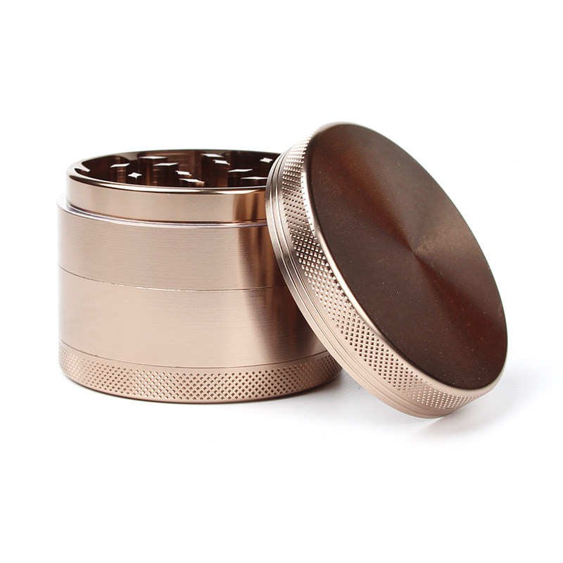 63MM Aluminium Herb Grinder 4 Parts Weed/Tobacco Grinder Smoking Accessories