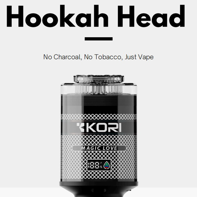 Electronic Hookah Head Vape Custom Logo And Nicotine