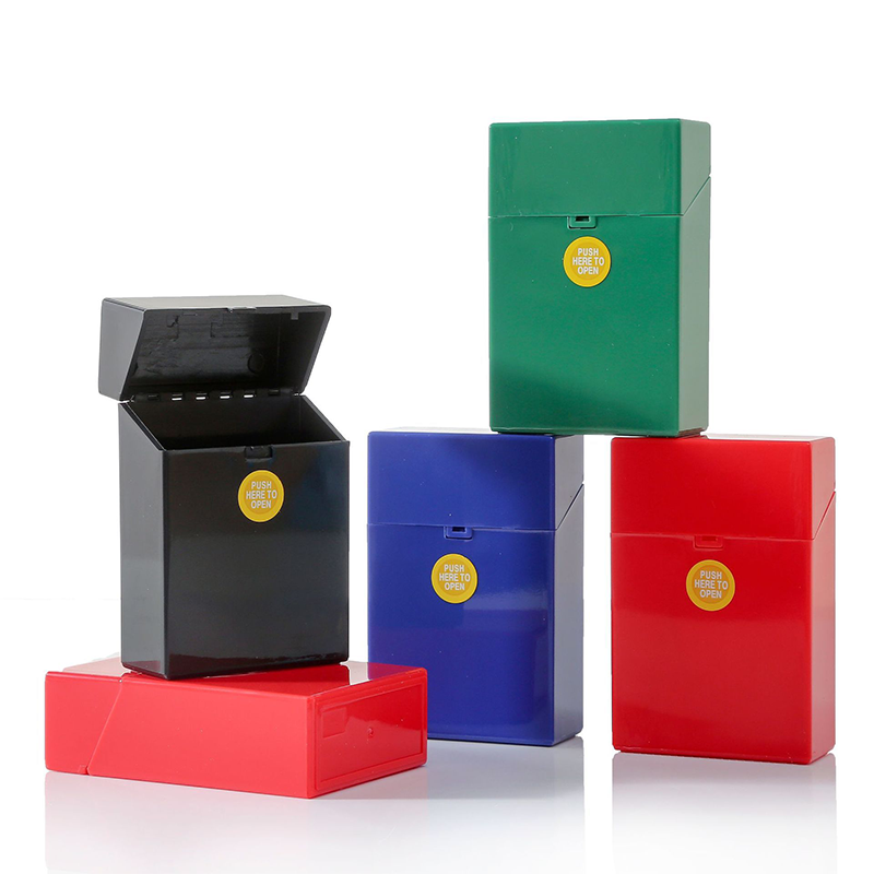Smoking Accessories 20PCS Square Shaped Plastic Cigarette Case