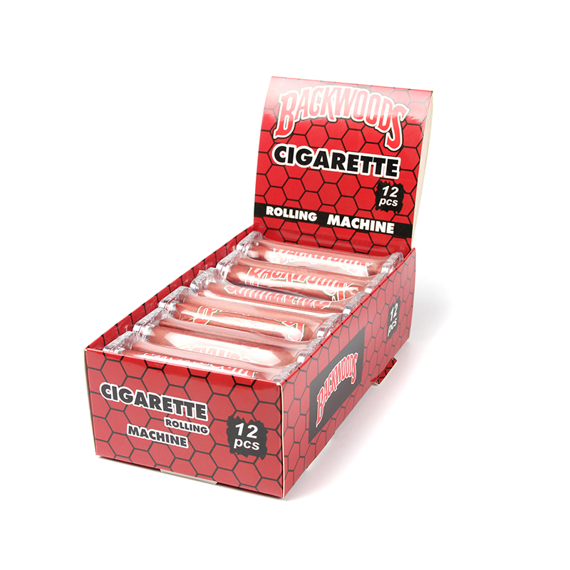 Backwood Manual Cigarette Rolling Machine Plastic Mix Color 85mm Size