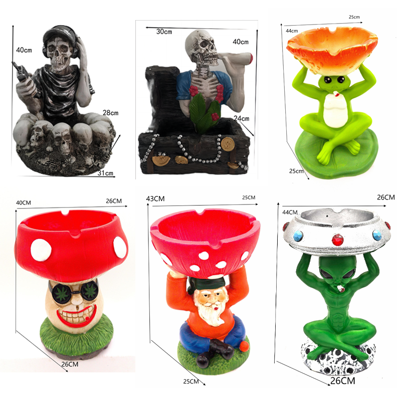 New Designs Smoking Ashtray Middle Size 20cm / 12.5cm OEM Good Quality