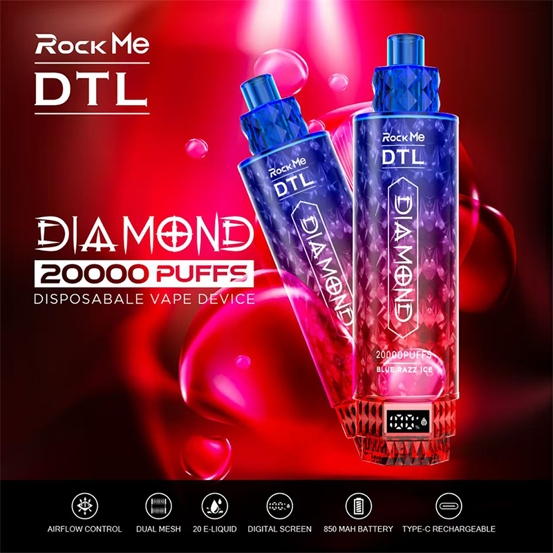 DTL Vape Electronic Cigarette 20000 PUFFS Mix Flavors
