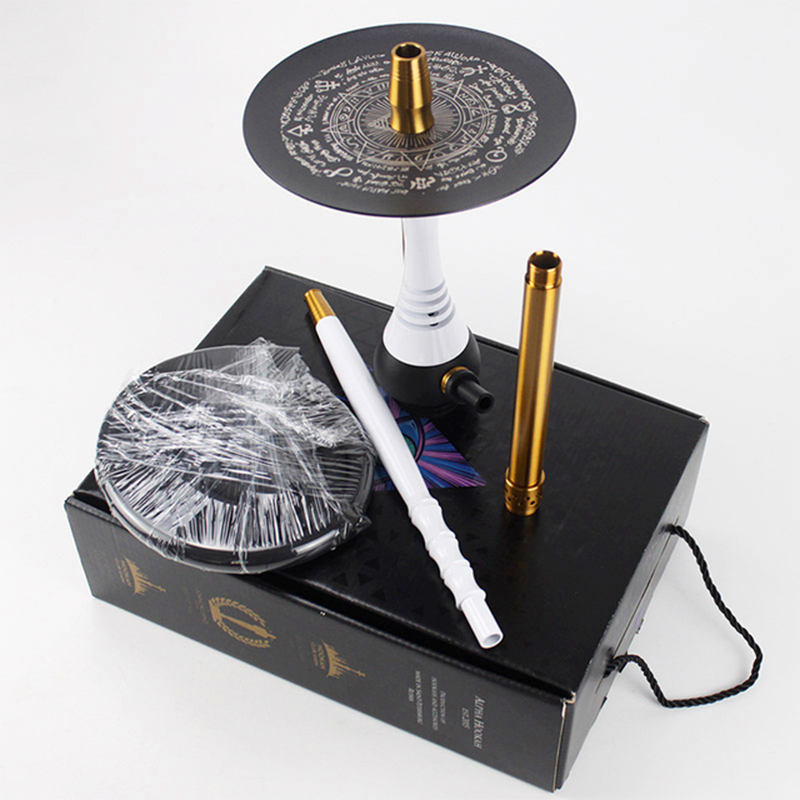 Alpha 2nd Generation Metal Hookah Shisha Designs With Gift Box