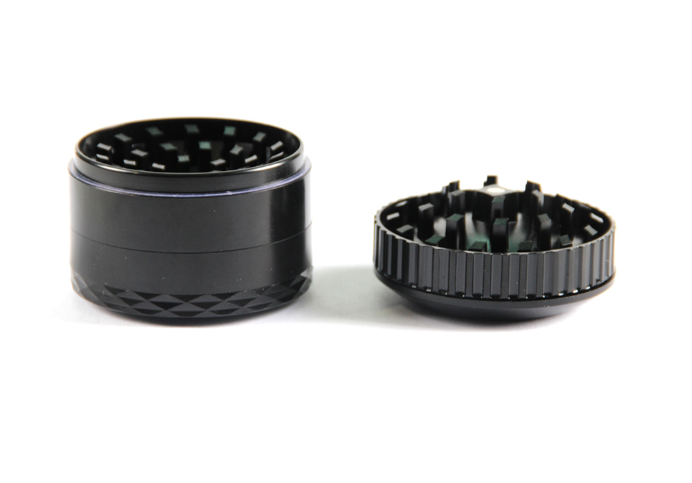 1010_706 c63MM Herb Grinder 4 Parts Zinc Alloy Weed/Tobacco Grinder Smoking Accessories