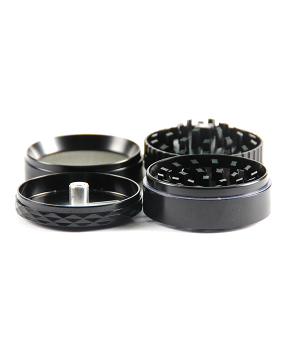 596_706 c63MM Herb Grinder 4 Parts Zinc Alloy Weed/Tobacco Grinder Smoking Accessories