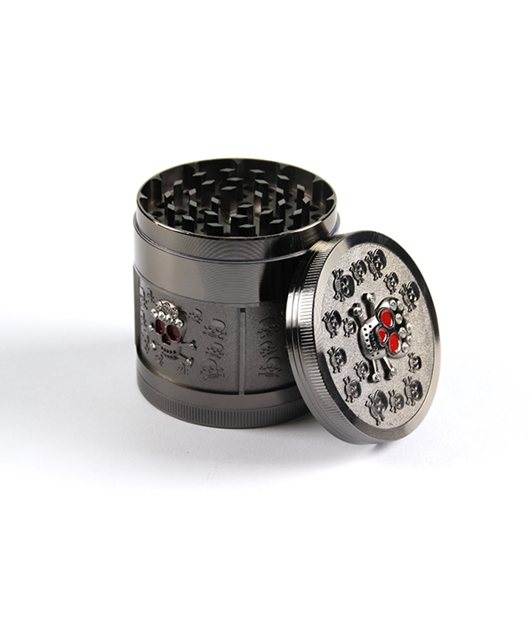596_706 d63MM Herb Grinder 4 Parts Zinc Alloy Weed/Tobacco Grinder Smoking Accessories