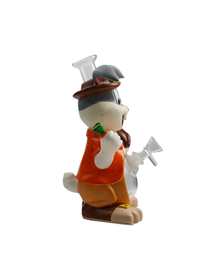 720_900 3Cartoon Glass Smoking Bong Glass Bowl Smoking Thanksgiving Rabbit Water Pipe Tobacco Smoking Accessories H534