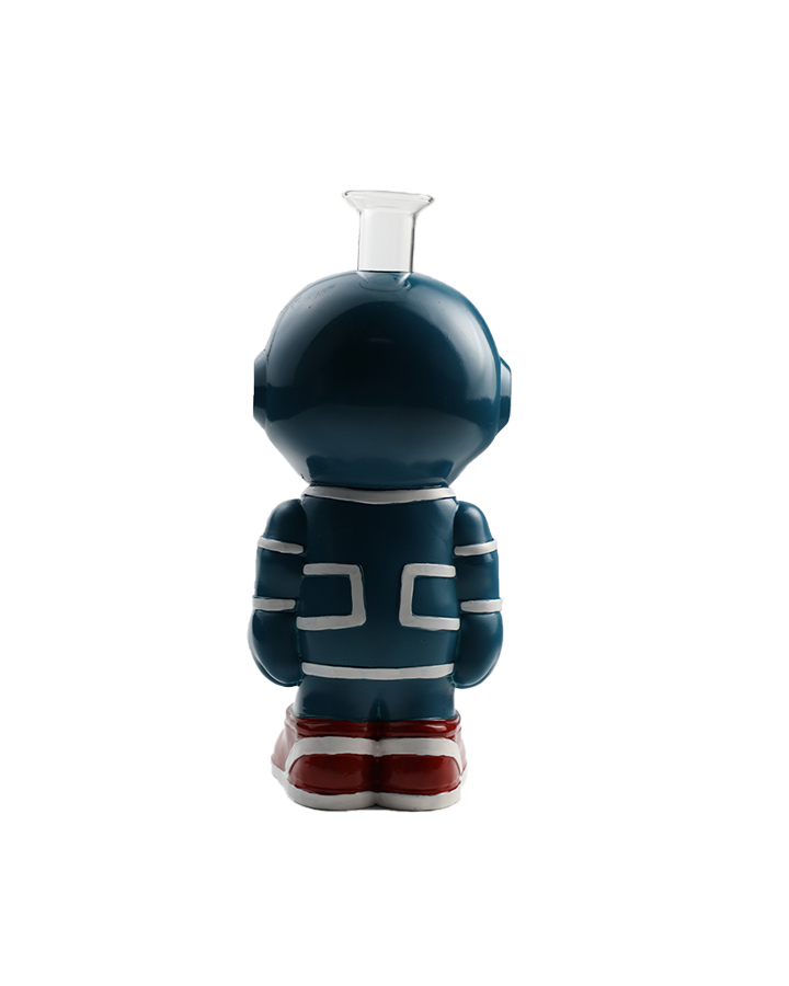 720_900 3Cartoon Glass Smoking Bong Glass Bowl Skeleton Player Smoking Water Pipe Tobacco Smoking Accessories H544