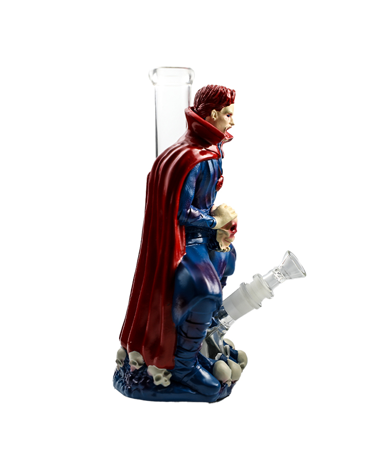 720_900 3Cartoon Glass Smoking Bong Glass Bowl Zombie Doctor Smoking Water Pipe Tobacco Smoking Accessories H542