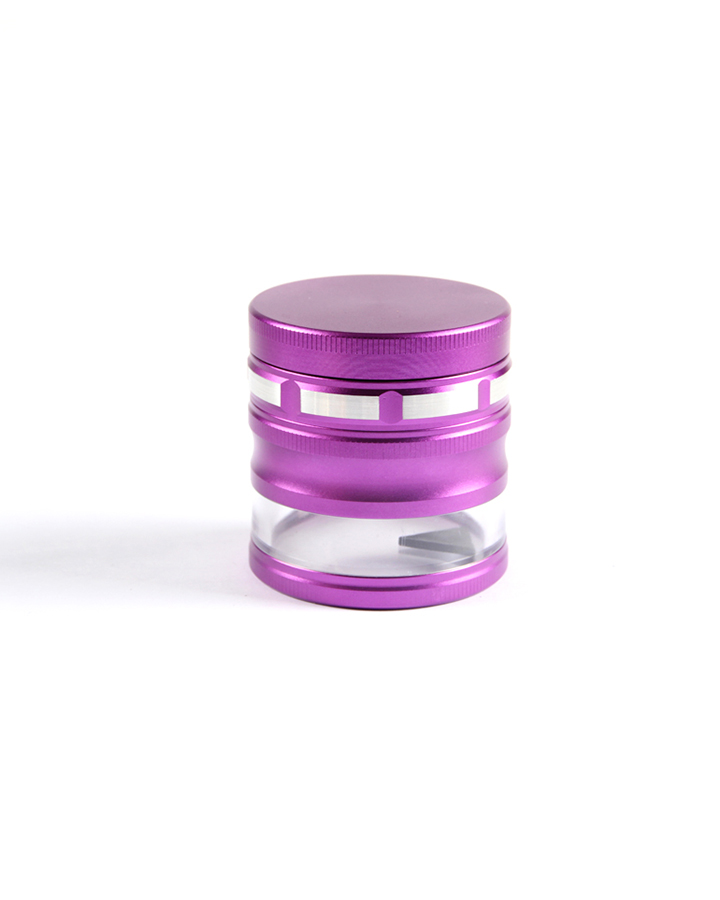 720_900 460MM Herb Grinder 4 Parts Aluminium Alloy Purple Color Weed/Tobacco Grinder Smoking Accessories