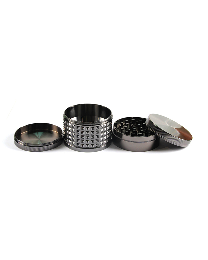 720_900 b363MM Herb Grinder 4 Parts Zinc Alloy Weed/Tobacco Grinder Smoking Accessories