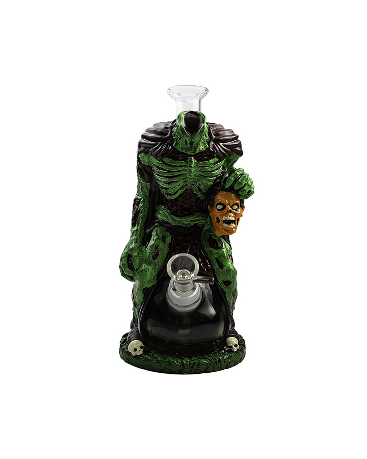720_900-恢复的1Cartoon Glass Smoking Bong Glass Bowl The Headless Horseman Smoking Water Pipe Tobacco Smoking Accessories H536