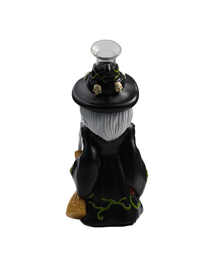 720_900-恢复的2Cartoon Glass Smoking Bong Glass Bowl Witch Smoking Water Pipe Tobacco Smoking Accessories H528