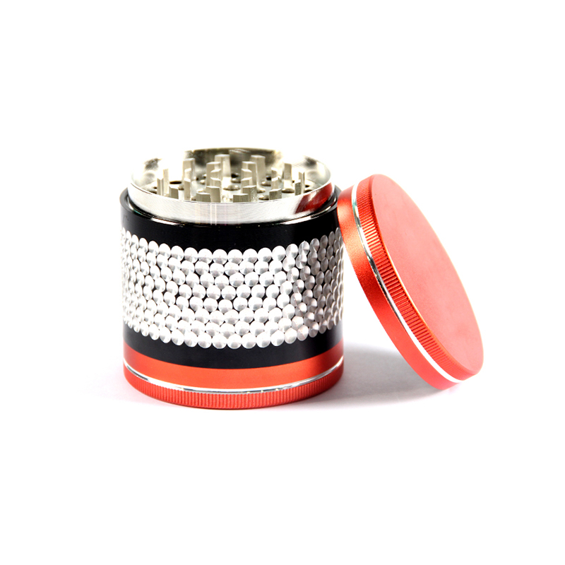 61MM Herb Grinder 4 Parts Zinc&Aluminium Weed/Tobacco Grinder Smoking Accessories