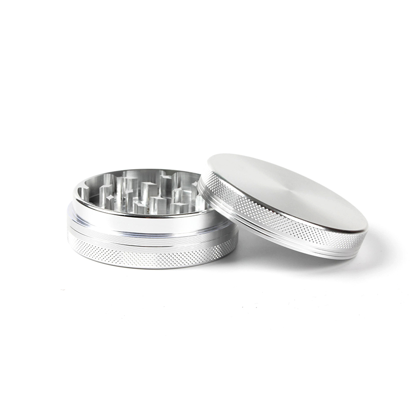 63MM Herb Grinder 2 Parts Aluminium Alloy Weed/Tobacco Grinder Smoking Accessories