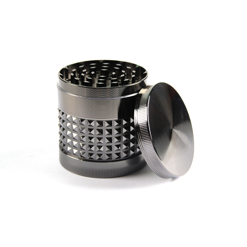 63MM Herb Grinder 4 Parts Zinc Alloy Weed/Tobacco Grinder Smoking Accessories