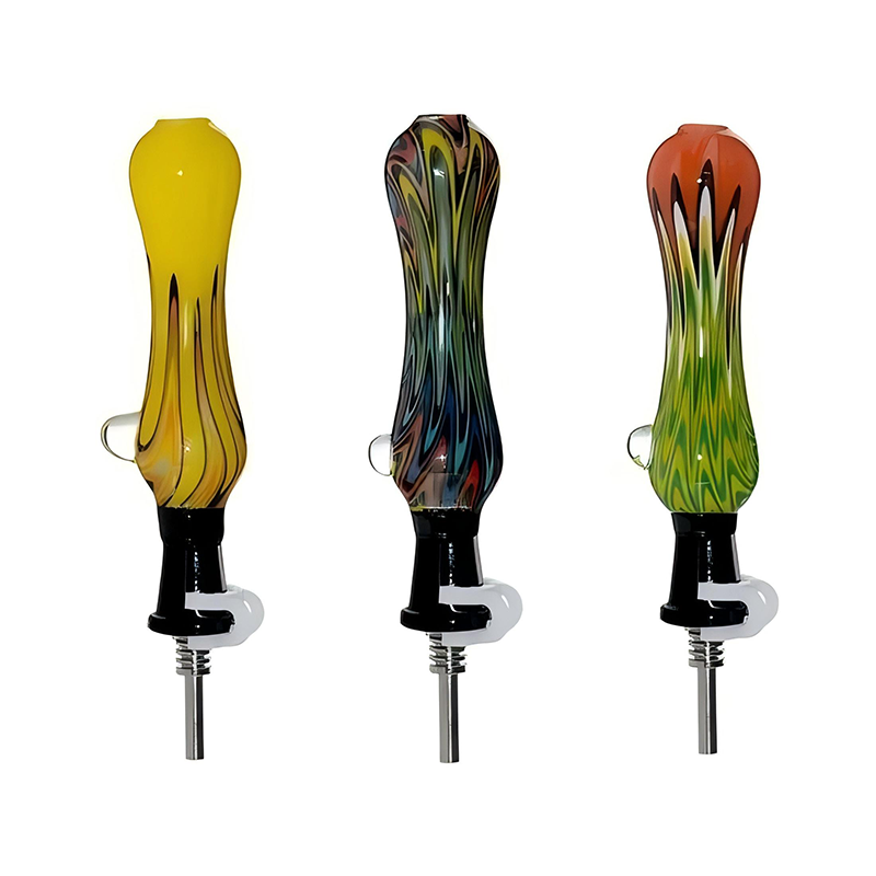 Glass Nectar Collector WIGWAG Glass Smoking Pipe Oil Burner Ash Catcher Smoking Accessories
