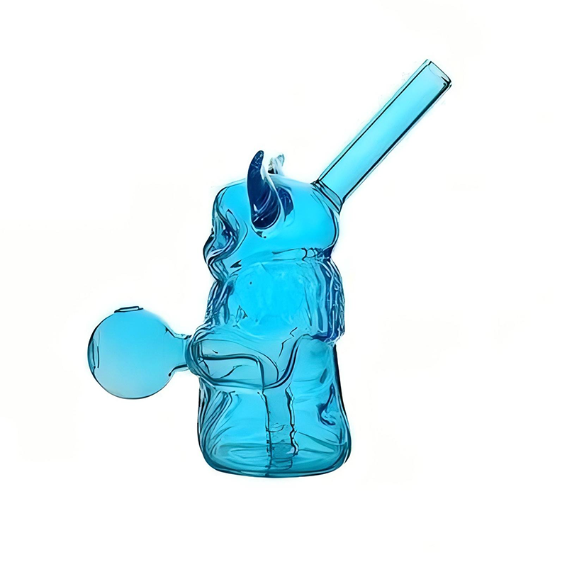 Glass Water Pipe Oil Burner Pig Designs Smoking Pipe Bong Set Smoking Accessories