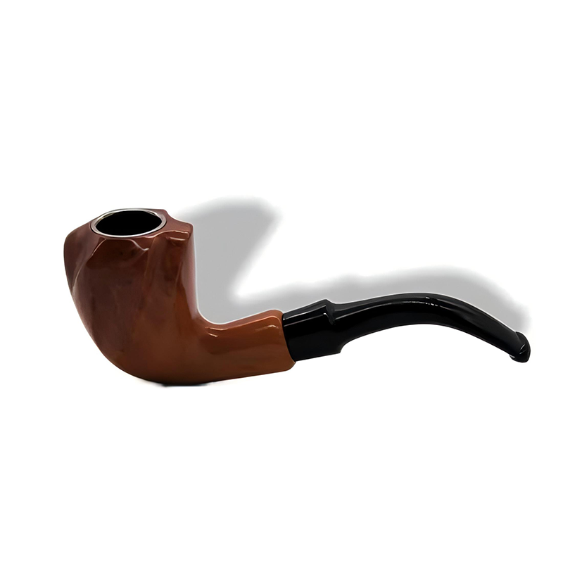 European Luxury Detachable Bow Shape Tobacco Wooden Smoking Pipe Smoking Accessories
