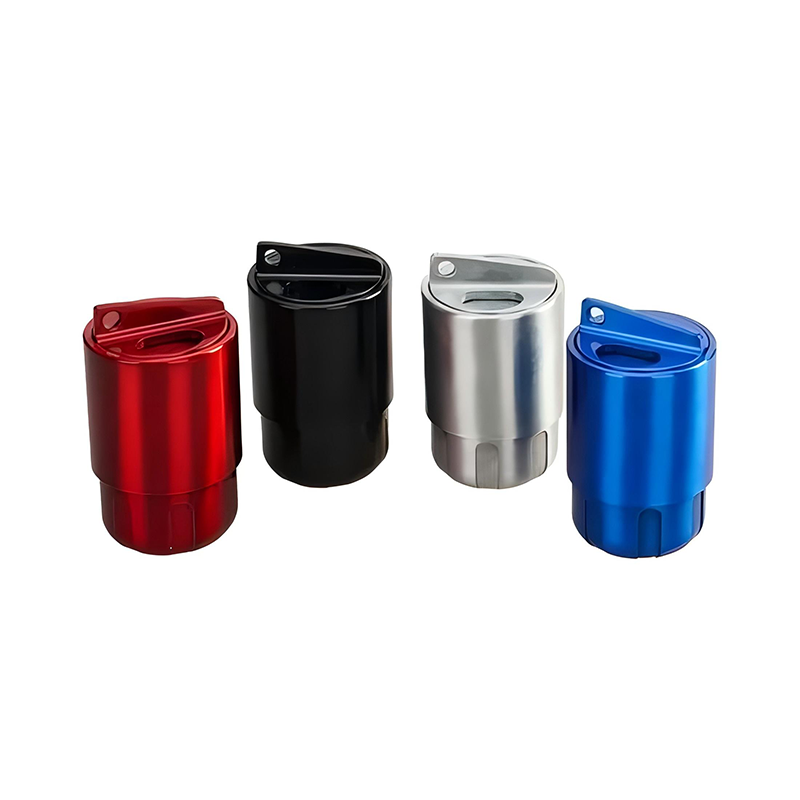 Car Trash Ashtray with Lid Mini Car Garbage Ashtray Smoking Accessories