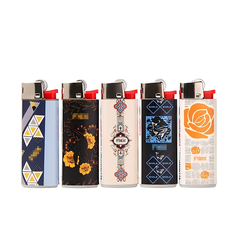 Custom Flint Plastic Disposable Factory Price Gas Lighter with Certifications Smoking Accessories