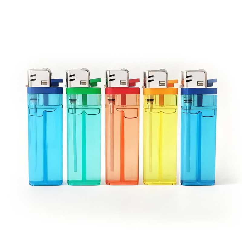Plastic Disposable Transparent Gas Lighter Mini/Middle/Big Size with Certifications Smoking Accessories