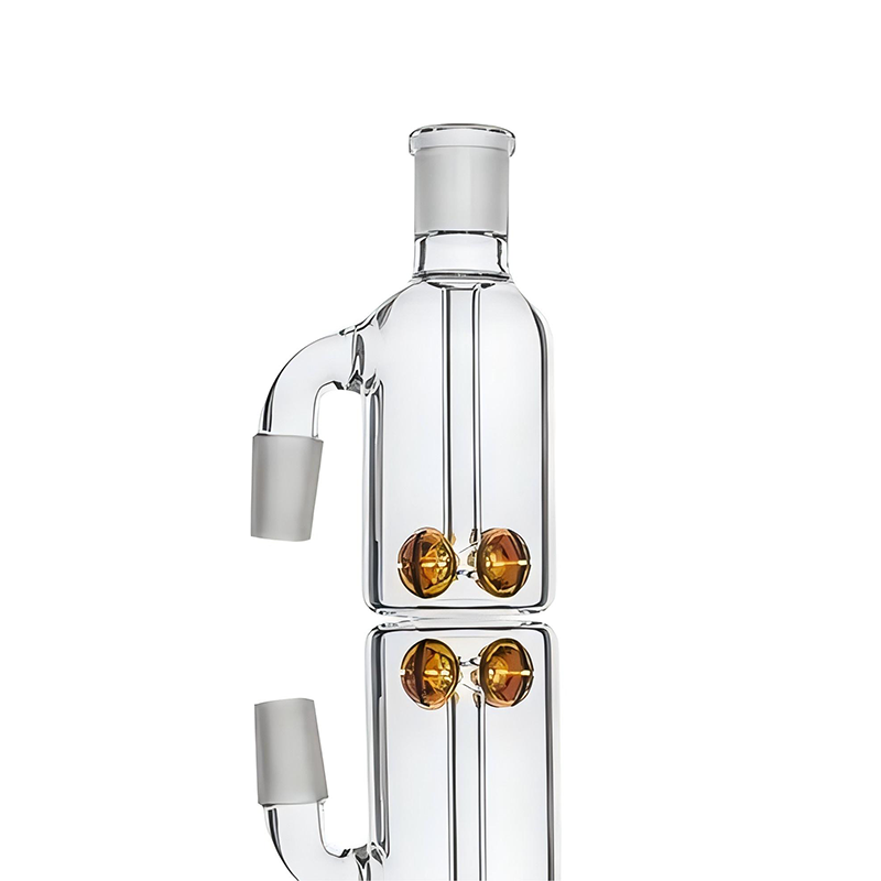 Traditional Glass Ash Catcher High Quality Glass Bong Set Smoking Accessories
