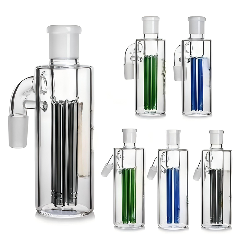 Glass Ash Catcher 45 90 Degree Glass Water Pipe Oil Burner 14/18mm Smoking Accessories