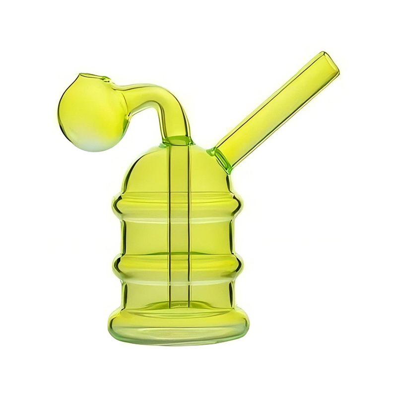 Glass Oil Burner Bottle Shaped Smoking Pipe Water Pipe Bong Set Smoking Accessories