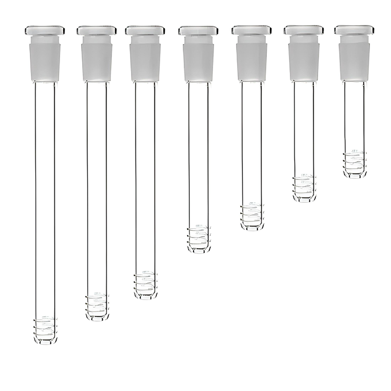 Glass Downstem 2.5-6 Inches Glass Bong Water Smoking Pipe Set Smoking Accessories
