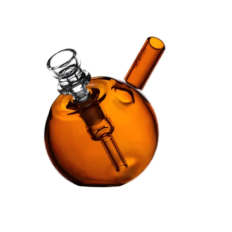 Glass Water Pipe Bubbler Glass Smoking Pipe DAB Rig Bong Customizable Logo Smoking Accessories