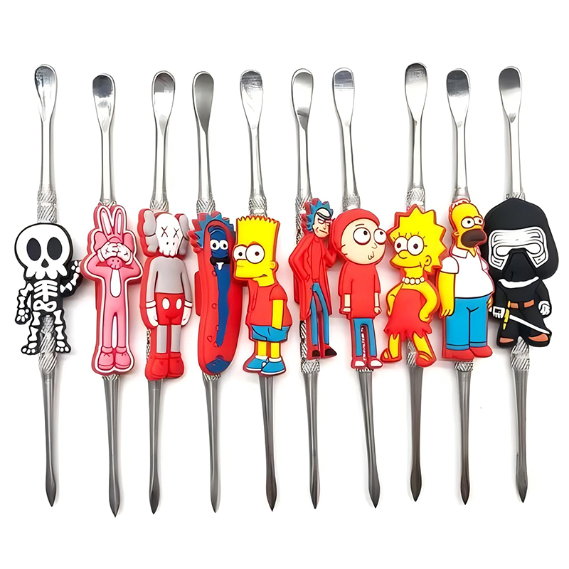Custom DAB Tools Wax Picks Concentrate Collector E-liquid Spoon Smoking Accessories