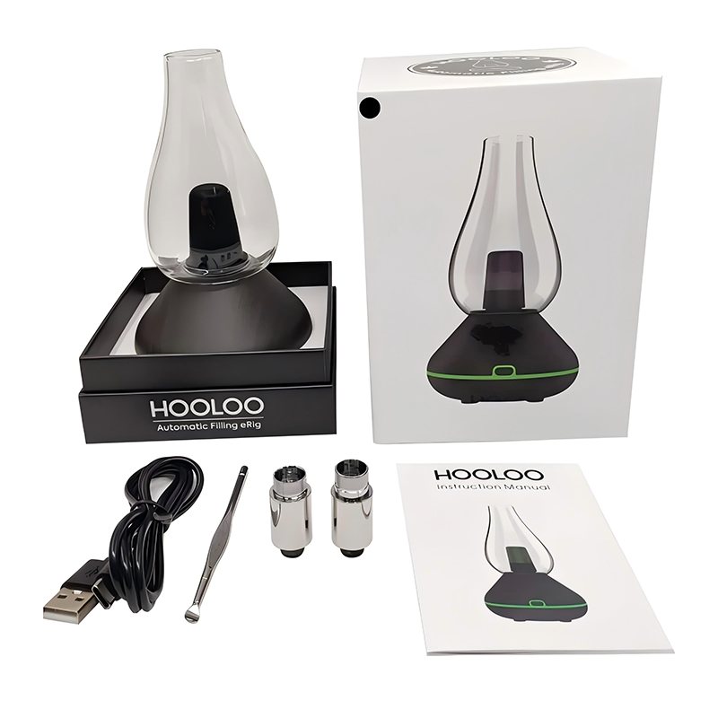 HOOLOO ERig For Wax Dry Herb CBD With Bluetooth Speaker Smoking Accessories