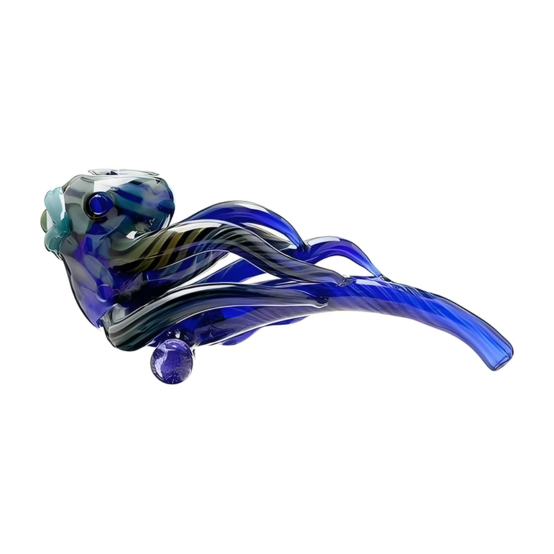 Custom Glass Wigwag Hammer Pipe Hand Pipe Dry Smoking Smoking Accessories