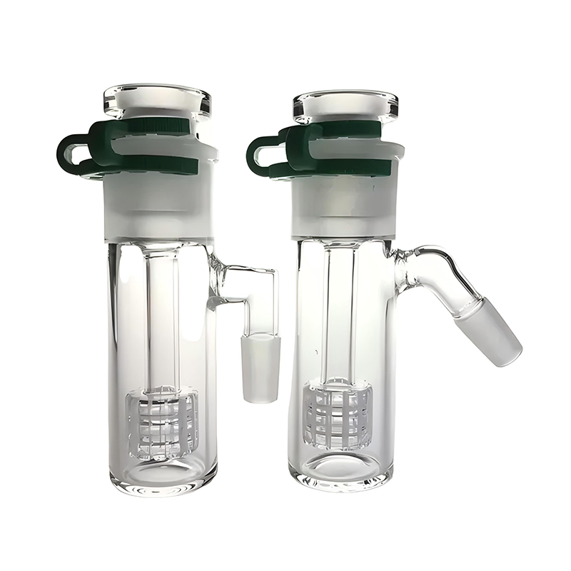 Glass Ash Catchers Perc 8 Tree Arms Percolator Recycle Glass Smoking Accessories Wholesale