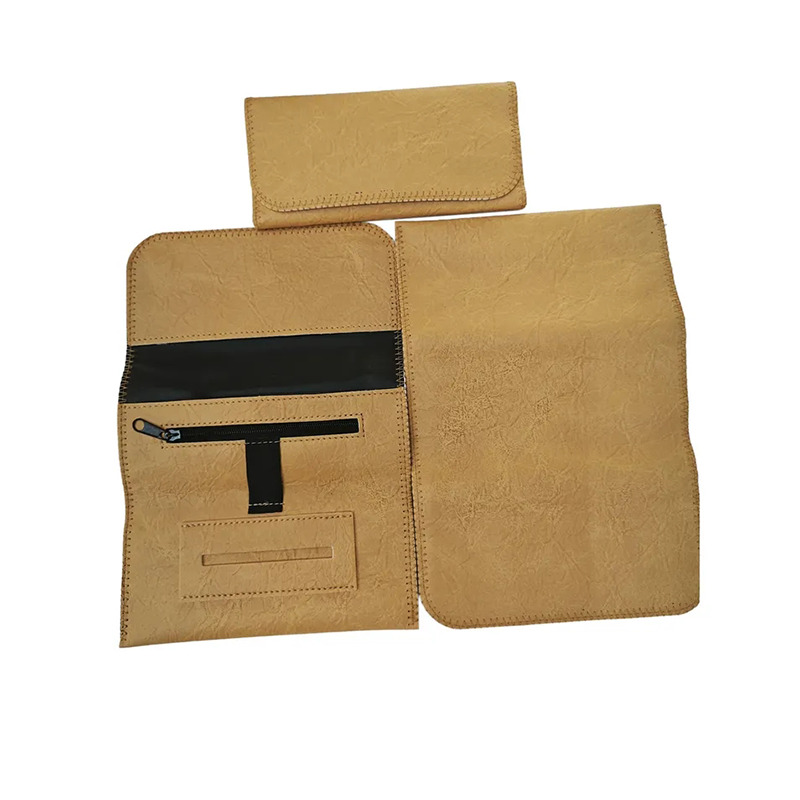 Plain Colors PU Tobacco Pouch Bag Custom Logo Smoking Accessories