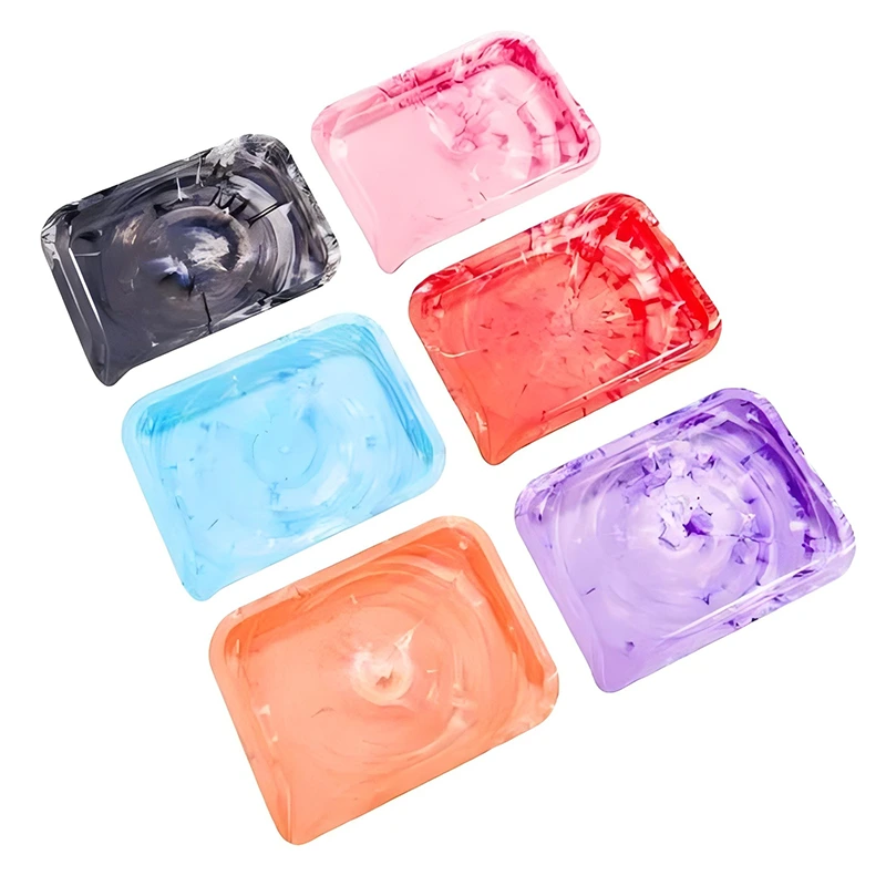 Plastics Tobacco Rolling Tray Custom Logo Herb 195*140mm Tray Magnetic Lid Smoking Accessories